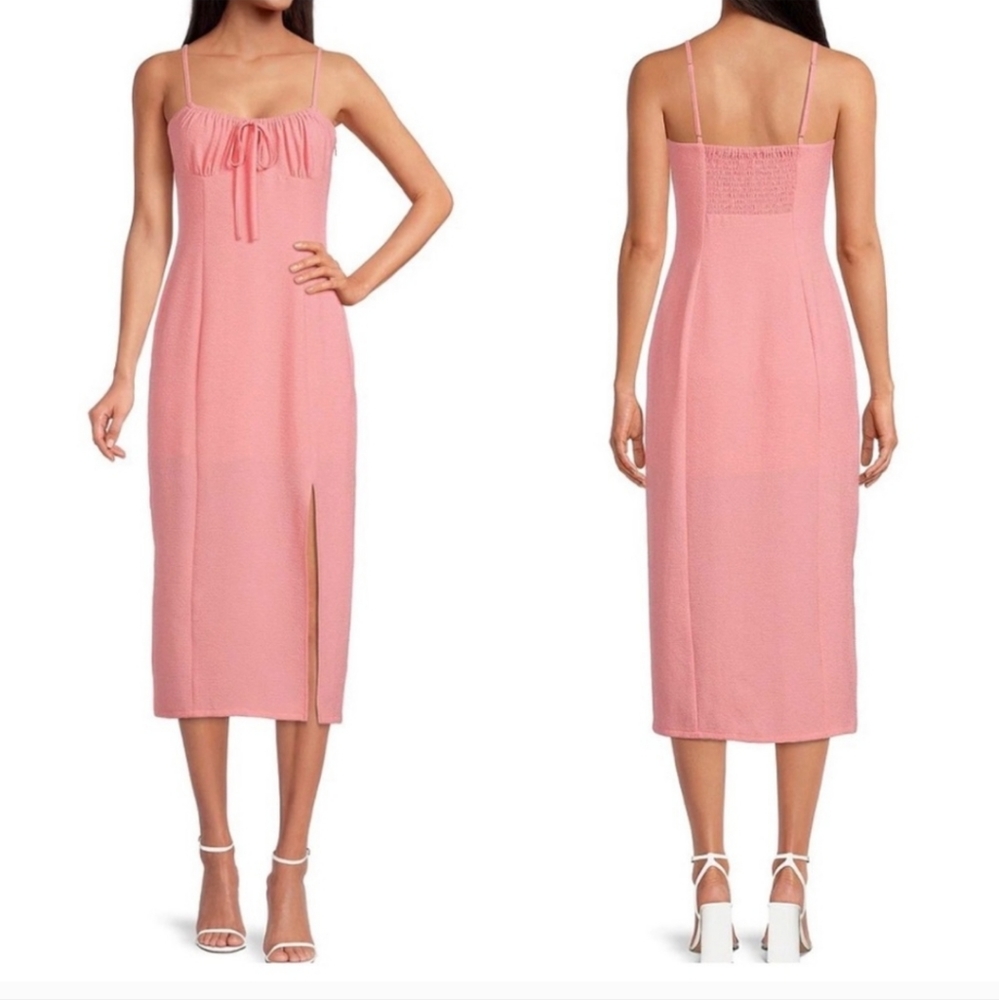 NWT GIANNI BINI Midi Length, Slit, Sheath Dress, SZ 2